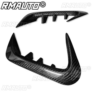 1Pair Carbon Fiber Car Rear Bumper Spoiler Canards <b>Splitter</b> for BMW 3-Series G20 G28 2019 2020 2021 2022 Car Styling - Product Image 1