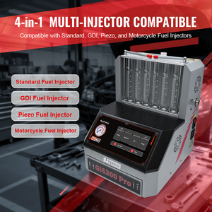Limpiador y Probador de Inyectores de Combustible Ultrasónico Automático de 6 Cilindros GATmatic, Herramienta de Diagnóstico de Motor Automotriz para Autos de Gasolina - Product Image 2