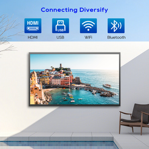 43 ''-75" 스마트 TV 4K 디스플레이 야외 TV 방수 1500nit 풀 썬 스크린 텔레비전 - Product Image 5