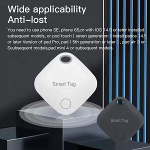 Vente en gros logo personnalisé Trouver mes étiquettes MFi Certifié Pet Tracking Bagages Key Finder Locator Mini <span class=keywords><strong>BLE</strong></span> GPS Tracker pour Apple - Product Image 5