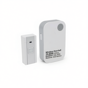 <b>Wireless</b> Doorbell 70-80Db Indoor Outdoor Use With <b>Receiver</b> And Button - Product Image 3