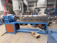 Ligne d'extrusion d'isolation de câbles à grande vitesse, extrudeuse automatique PVC PE XLPE