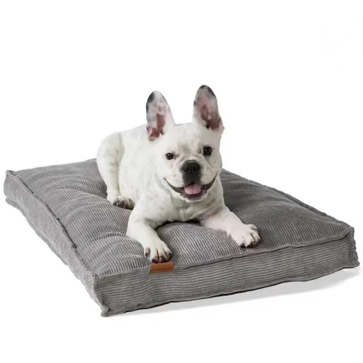 Cama ortopédica de espuma viscoelástica portátil para mascotas, estera de cama para perro de estilo sofá S/M/L, barata, nuevo estilo