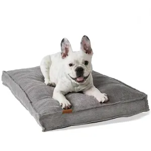 廉价新款矫形记忆泡沫便携式宠物床S/M/L沙发风格狗床垫