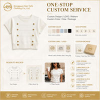 Pull en maille asymétrique pour femme, hiver, col semi-montant, manches longues, coupe ajustée, devant long, logo embossé personnalisé, double boutonnage