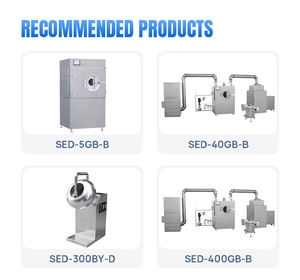 Geur- en smaakvaste <span class=keywords><strong>machine</strong></span> voor het coaten van zaden, snoep, chocoladetabletten en pillen - Product Image 4