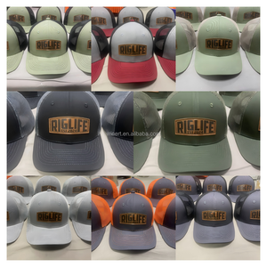 Cappellino da Baseball a 6 Pannelli con Patch in Pelle Ricamata Personalizzata, Traspirante e Confortevole, Ideale per Sport all'Aperto - Product Image 4