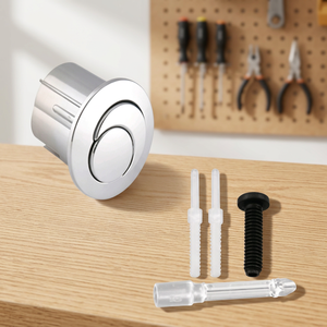 Bouton de chasse d'eau double pour réservoir de toilettes 45mm/75mm, pièce de rechange facile à installer pour WC et réservoir d'eau de salle de bain - Product Image 3