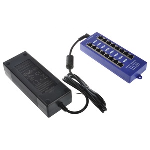 หัวฉีด Poe 8พอร์ตสำหรับกล้องวงจรปิด GPOE-8B Power Over Ethernet Injector Mode B การทำงานความเร็วข้อมูล1000Mbps - Product Image 5