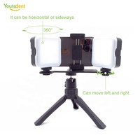 Kit d'éclairage LED pour appareil photo de smartphone, lampe de remplissage photo dentaire Bluetooth haute luminosité, outil de traitement en gros