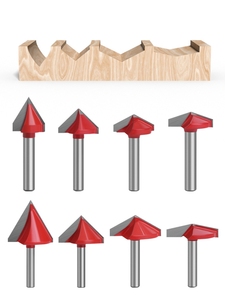 <span class=keywords><strong>Fraise</strong></span> <span class=keywords><strong>à</strong></span> <span class=keywords><strong>chanfreiner</strong></span> et <span class=keywords><strong>à</strong></span> graver 3D en alliage haute précision, revêtement TiCN, queue de 6 mm, outil de gravure en V <span class=keywords><strong>à</strong></span> 90 degrés pour le travail du bois, OEM - Product Image 4