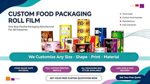 <span class=keywords><strong>Film</strong></span> d'emballage alimentaire imprimé sur mesure, <span class=keywords><strong>film</strong></span> plastique laminé pour machine d'emballage automatique, sachet pour aliments, en-cas, café, <span class=keywords><strong>film</strong></span> PET - Product Image 5