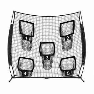 Filet d'entraînement portable en polyester pour le football américain, multi-sports pour le baseball, le soccer, les sports d'intérieur et d'extérieur - Product Image 1