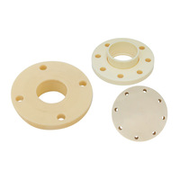 Raccords de tuyauterie à bride en ABS, disques à bride, brides à ajustement lâche, brides monobloc en plastique pour l'alimentation en eau, brides aveugles, modèle à tête hexagonale