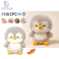 UYEAH OEM/ODM Faible MOQ, Poupées Mascottes Pingouin Personnalisées, Cadeaux de Marque, Jouets en Peluche Doux Personnalisés, Cadeaux pour Enfants