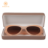Étuis à lunettes de soleil en cuir PU de qualité supérieure, étui rigide pour lunettes de vue, ensemble pour hommes et femmes, rangement portable et protecteur pour les voyages
