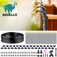 Système d'irrigation goutte-à-goutte automatique réglable à 360° pour bacs surélevés, système d'arrosage par aspersion, brumisateur de jardin économe en eau pour la cour
