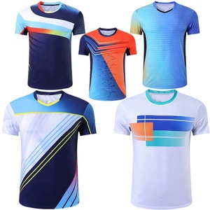 Concevez vos propres vêtements de badminton Vêtements de sport Entraînement Fitness Chemise de badminton à manches courtes T-shirt de tennis - Product Image 6