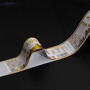 Etiquetas Adhesivas Personalizadas con Logotipo de Marca, Estampado Dorado, para Empaquetado de Productos, Hojas de Etiquetas de Vinilo Dorado Resistentes al Agua, Impresión de Etiquetas al por Mayor - Product Image 3