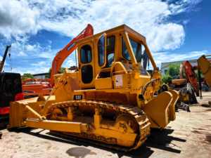 Bulldozer Caterpillar D7G en Venta, con Cabrestante, en Buenas Condiciones, para Trabajos Forestales y de Tala - Product Image 3