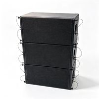 PA VR210 Dual 10in Powered Line Array Loudspeaker, Sistem Suara Aktif Portabel 1400W Output Puncak untuk Pertunjukan Luar Ruangan