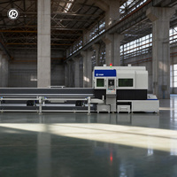 Machine de découpe laser à fibre CNC pour tubes métalliques Aosheng Professional 7m 3000W 6000W, haute précision