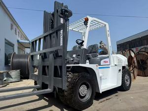 Montacargas Usado Reacondicionado de 7 Toneladas, 4x4, <span class=keywords><strong>Manual</strong></span>, Diésel, Bajo Mantenimiento, Transpaleta Motorizada para Interiores y Almacenes - Product Image 5