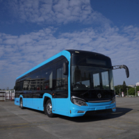 Autobús Eléctrico Nuevo de 12m y 24 Asientos, con Volante a la Derecha, Transmisión Automática, en Oferta, Autobús Urbano de Nueva Energía