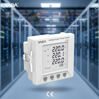 Medidor de Energía Industrial Trifásico con Certificación CE YADA, Clase 0.5S, Medidor de Calidad de Energía Inteligente Multifuncional Digital para Centros de Datos