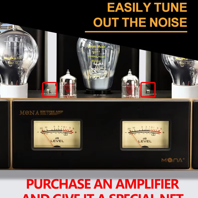 Late-Night Healing Companion 300B Power Audio Amplifier Amplifier & Speaker System Vocal Tracks on Repeat Until Dawn