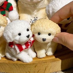 Vente chaude usine : Nouvelle poupée anti-stress unique en forme d'animal (Poodle, petit chien), jouet à presser souple en TPR, populaire pour la décompression - Product Image 4