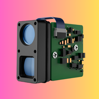 Mini Sensor Láser de Medición de Distancia de 905nm, 3-600m, 412141mm, Módulo UART TTL con Láser Indicador de 650nm Opcional