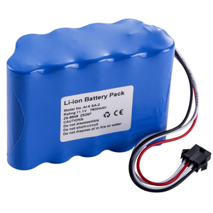 AI-6 RHINO daya kualitas tinggi Baterai untuk sinyal Fire ZS-8848 ZS26F AI-6 SA-2 Fusion Splicer baterai 11.1v 7800mAh Lithium ion - Product Image 5