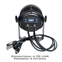 Projecteur LED RGBW 6x20W étanche pour extérieur, IP65, sans fil, DMX512, en alliage d'aluminium, avec support Omega, pour DJ et spectacles en direct