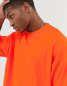 מותאם אישית באיכות גבוהה גברים מראש התכווץ גדול זרוק כתף T חולצה ייצור - Product Image 2