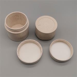 Stoples ramah lingkungan bahan jerami gandum tanaman Perawatan Kulit kemasan kosmetik wadah mason jar - Product Image 3