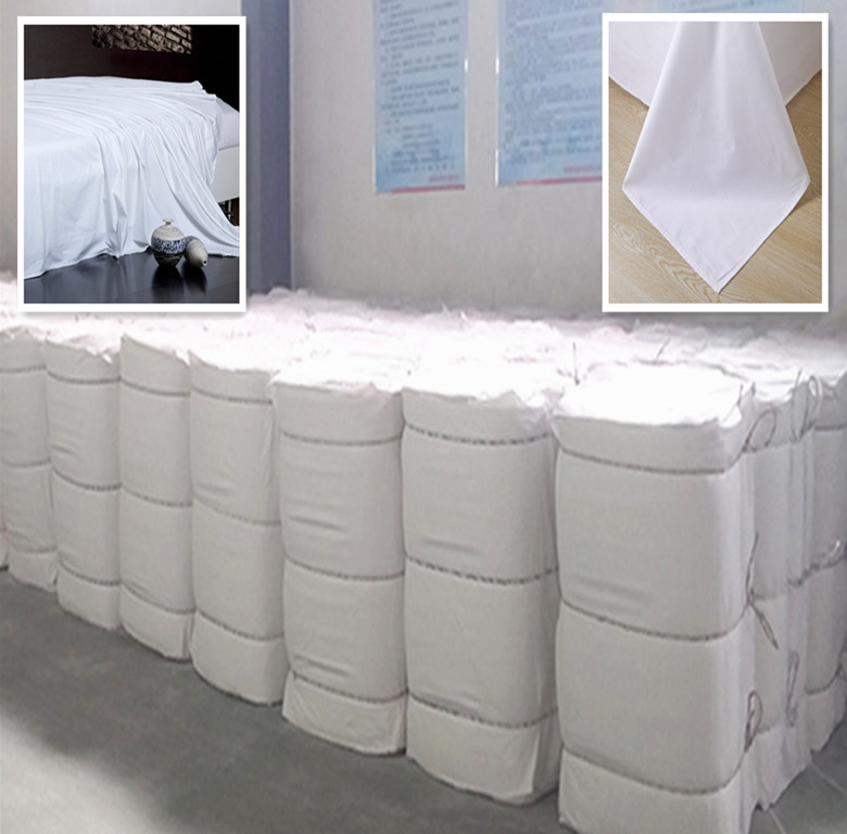 Nantong Textiles 200tc Raw Cotton Bed Sheet Fabric