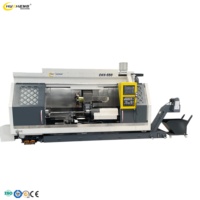 Centre d'usinage robuste CKX550A-4000, machine de fraisage et de tournage CNC 4 axes avec commande GSK