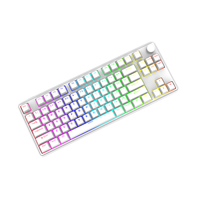 Keyboard Gaming Mekanik Mini 86-Key Berkabel dengan RGB Backlit Hot Swap USB Type-C yang Dapat Diprogram untuk Desktop Laptop