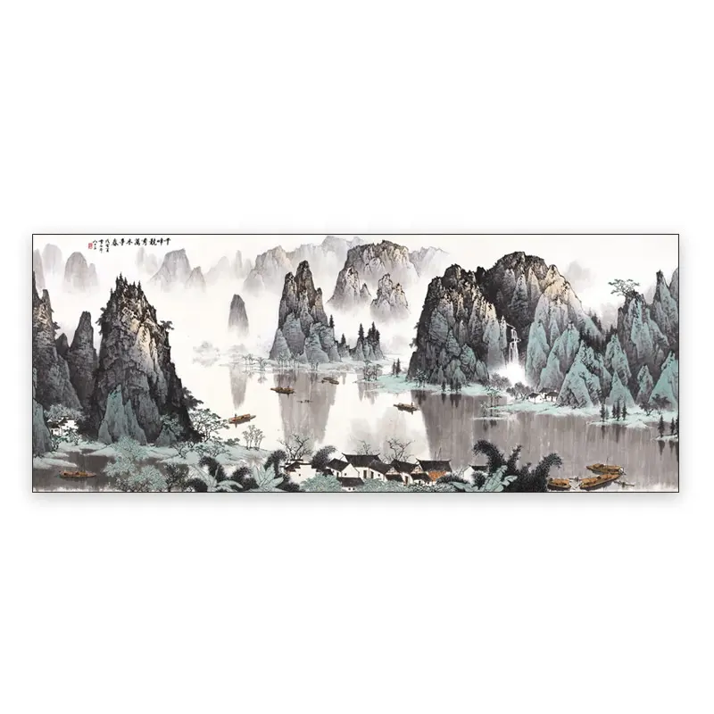 Direct selling high-quality ink painting living room wall painting high-quality decorative painting