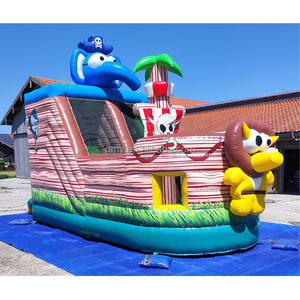 Вечерний бизнес-Прокат, виниловый, Piratenschiff, Hpfburg, слон, большой коммерческий дом с надувной горкой - Product Image 2