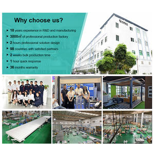 Pérgola Retráctil Motorizada Bioclimática de Aluminio para <span class=keywords><strong>Terraza</strong></span> Exterior QINGYING - Product Image 6