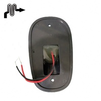 Marqueur voiture en cours d'exécution blanc ou jaune LED cabine toit marqueur feux de course pour camion SUV 4x4 noir fumé lentille lampes 24V 24LEDs