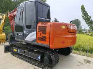 Excavatrice Hitachi ZX70 d'occasion, excellent état, prix bas, modèle 2022, poids opérationnel 7500 kg, godet 0,34 m, roulement d'engrenage - Product Image 5