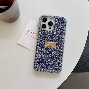 Sang trọng sáng bóng Bling lấp lánh pha lê ngọc trai Kim Cương nạm PC TPU trường hợp điện thoại cho Huawei Mate 70 Pro trường hợp cho cô gái với long lanh - Product Image 5