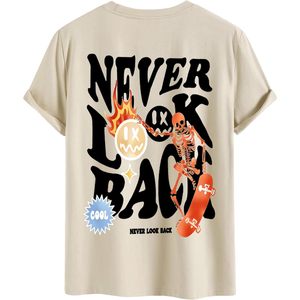 Camiseta Gráfica Personalizada para Hombre, Manga Corta, Cuello Redondo, Algodón Jersey, Anti-Pilling, Estilo Casual Urbano - Product Image 6
