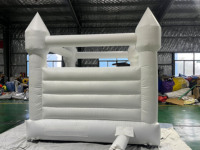 Structure gonflable commerciale d'extérieur pour mariages et fêtes, 4x3x3m, en PVC, installation facile, conforme EN14960/CE