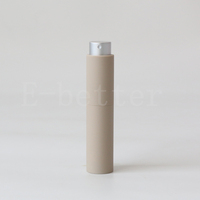 Flacons de parfum en plastique à atomiseur rotatif 10 ml, finition mate douce au toucher, avec insert en verre pour vaporisateur