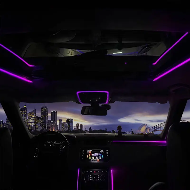 2024 ขายร้อนรถอัพเกรดการปรับเปลี่ยนอะไหล่ภายในLED Ambient LightสําหรับLand Rover Range Rover Sport 2014-2020