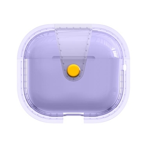 Funda protectora para auriculares con <span class=keywords><strong>cargador</strong></span> inalámbrico magnético a prueba <span class=keywords><strong>de</strong></span> golpes <span class=keywords><strong>de</strong></span> TPU transparente cristalino para <span class=keywords><strong>AirPods</strong></span> 4th Gen funda para auriculares - Product Image 2